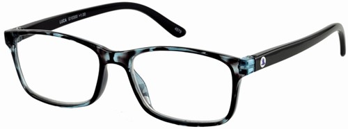 Leesbril I Need You Luca +1.00 dpt blauw-3
