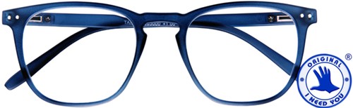 Leesbril I Need You Tailor  +2.00 dpt donkerblauw