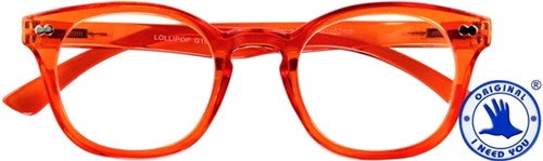 Leesbril I Need You Lollipop +1.50 dpt oranje
