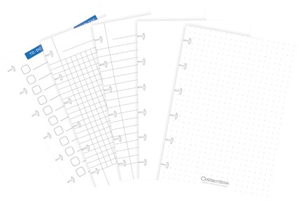 Uitbreidingsset Correctbook A6 5x2 mixbladen