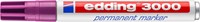Viltstift Edding 3000 rond rood-violet 1.5-3mm-2