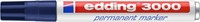 Viltstift edding 3000 rond staalblauw 1.5-3mm-2