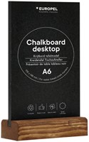 Krijtbord Europel tafelmodel A6 staand natural-3