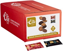 Koekjes Elite Dutch chocolate stroopwafel mix