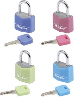 Hangslot MasterLock 4 assorti alu 20mm
