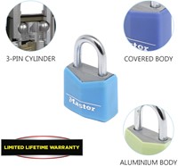 Hangslot MasterLock 4 assorti alu 20mm-3