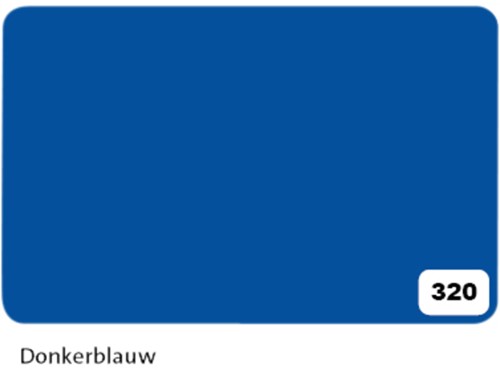Etalagekarton Folia 48x68cm 380gr NR320 donkerblauw 