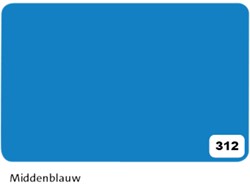 Etalagekarton Folia 48x68cm 380gr NR312 middenblauw 