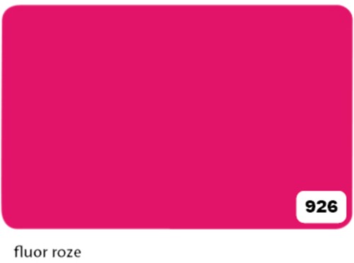 Etalagekarton Folia 48x68cm 380gr NR926 fluor roze