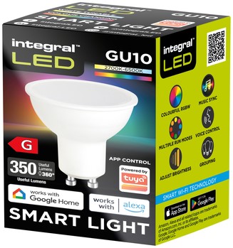 Ledlamp Integral GU10 4.9W 2700-6500K Smart-2