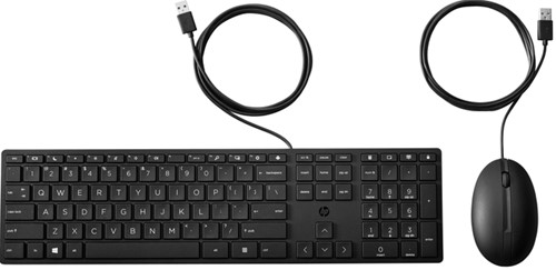 Toetsenbord + muis HP 320MK zwart