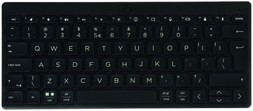 Toetsenbord HP 355 compact multi-device zwart