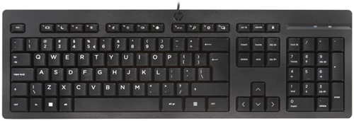 Toetsenbord HP 125 zwart
