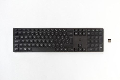 Toetsenbord HP 455 programmeerbaar draadloos zwart