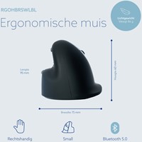Muis R-Go Ergonomisch HE Break Wireless Rechts S-3