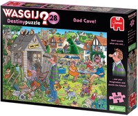 Puzzel Wasgij Destiny 28 De Mancave Van Pa! 1000 stukjes-2