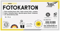 Fotokarton Folia Tweezijdig 50x70cm 250gr parelmoer nr00 wit