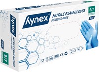 Handschoen Hynex S nitril 100 stuks blauw