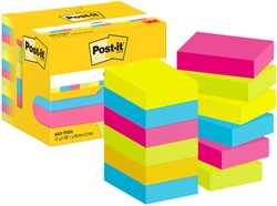 Post-it memoblokje 38x51mm 3M 653 neon assorti 