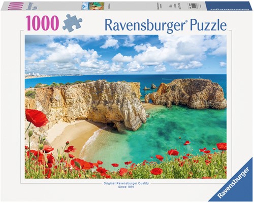 Puzzel Ravensburger Klaprozen in de Algarve 1000 stukjes
