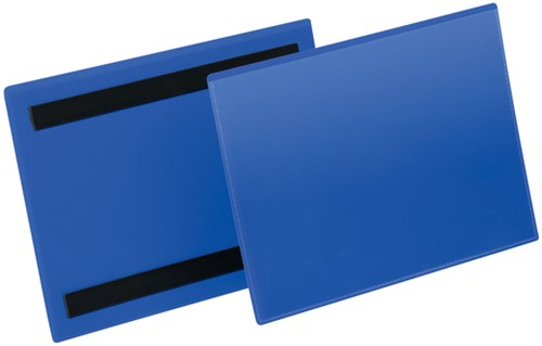 Documenthoes Durable magnetisch A5 liggend blauw
