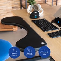 Ergonomische armsteun R-Go Tools zwart-3