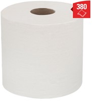 Poetsrol KC WypAll L20 2-laags 18,3cmx144m 380vel wit 7303-3