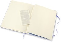 Notitieboek Moleskine XL 190x250mm lijn hard cover hydrangea blue-1