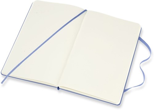 Notitieboek Moleskine large 130x210mm blanco hard cover hydrangea blue-3