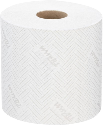 Poetsrol KC WypAll L10 1-laags 19,5cmx304m 800vel wit 7256-3