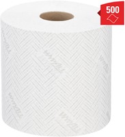 Poetsrol KC WypAll L10 1-laags 18,3cmx190m 500vel wit 7406-3