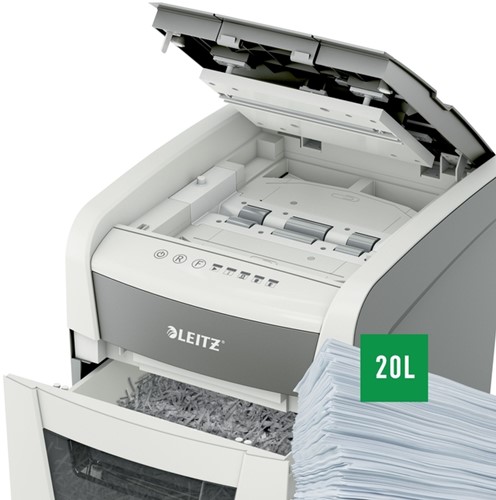 Papiervernietiger Leitz IQ Auto+ Small Office 50X P4 snippers 4x28mm-2
