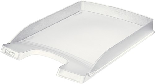 Brievenbakje Leitz Plus Slim A4 transparant