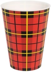 Beker IEZZY 180ml herbruikbaar Scotty 20 stuks rood