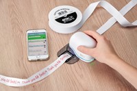 Lint Colop E-mark 15mmx25m roze-2