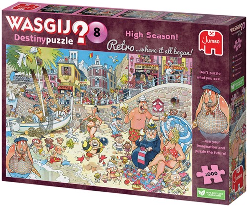 Puzzel Wasgij Retro Destiny 8 Hoogseizoen 1000 stukjes-2