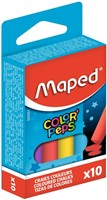 Schoolbordkrijt Maped Color'Peps gekleurd ds/10-2