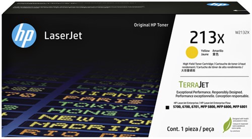 Tonercartridge HP W2132X (213X) 6K geel
