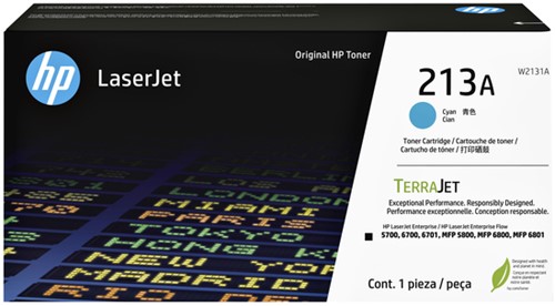 Tonercartridge HP W2131A (213A) 3K blauw