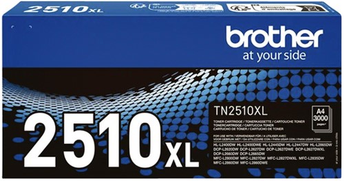 Toner Brother TN-2510XL 3K zwart