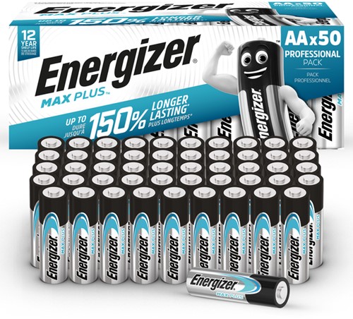 Batterij Energizer Max Plus 50xAA alkaline-2