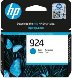 Inktcartridge HP 4K0U3NE (924) cyaan