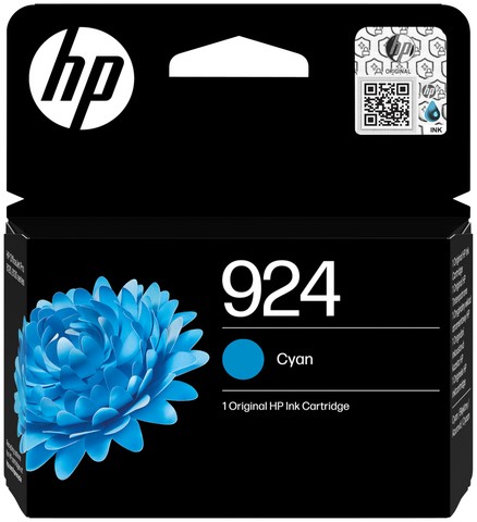 Inktcartridge HP 4K0U3NE (924) cyaan