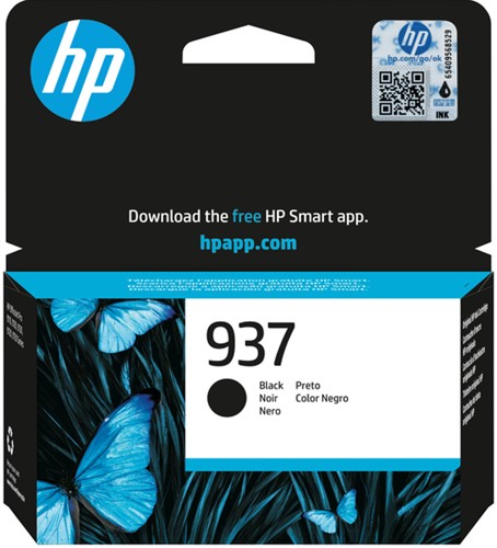 Inktcartridge HP 4S6W5NE (937) zwart
