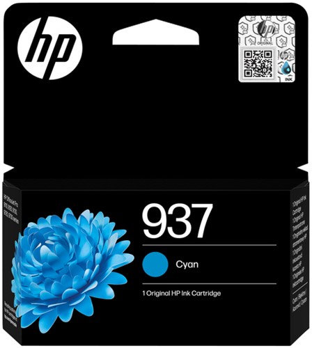 Inktcartridge HP 4S6W2NE (937) cyaan