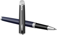 Rollerpen Waterman Hémisphère Colour Blocking black en blue CT fijn-3