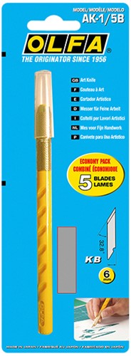 Kunst en handwerkmes Olfa AK-1 pk/1