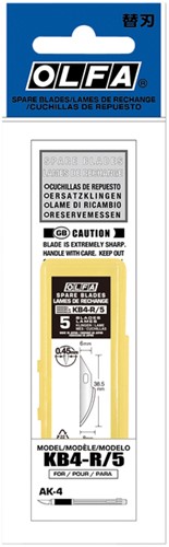 Reservemes Olfa KB4-R pk/5