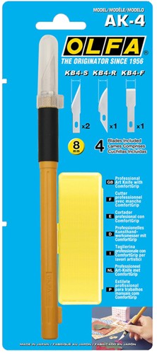 Precisiesnijmes Olfa AK-4 Pro pk/1