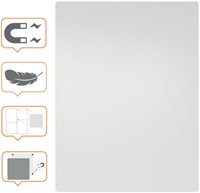 Whiteboard Nobo frameloos modulair magnetisch 60x45cm-7